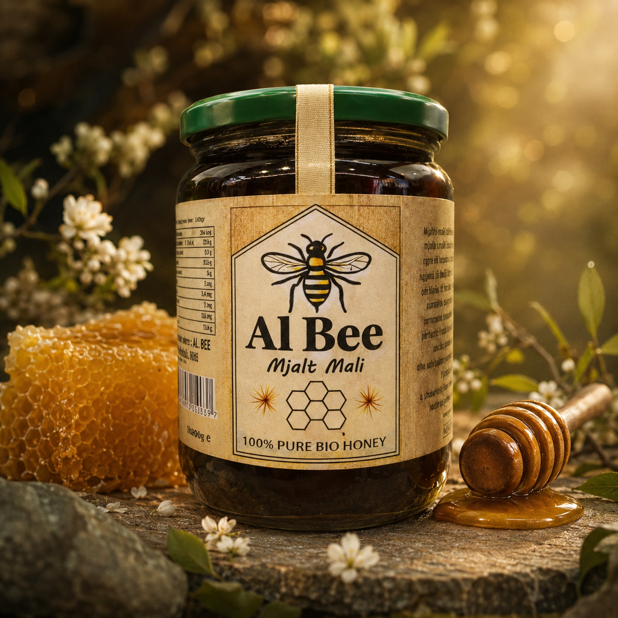 Mjaltë Mali “Al Bee” – 100% Bio Honey
