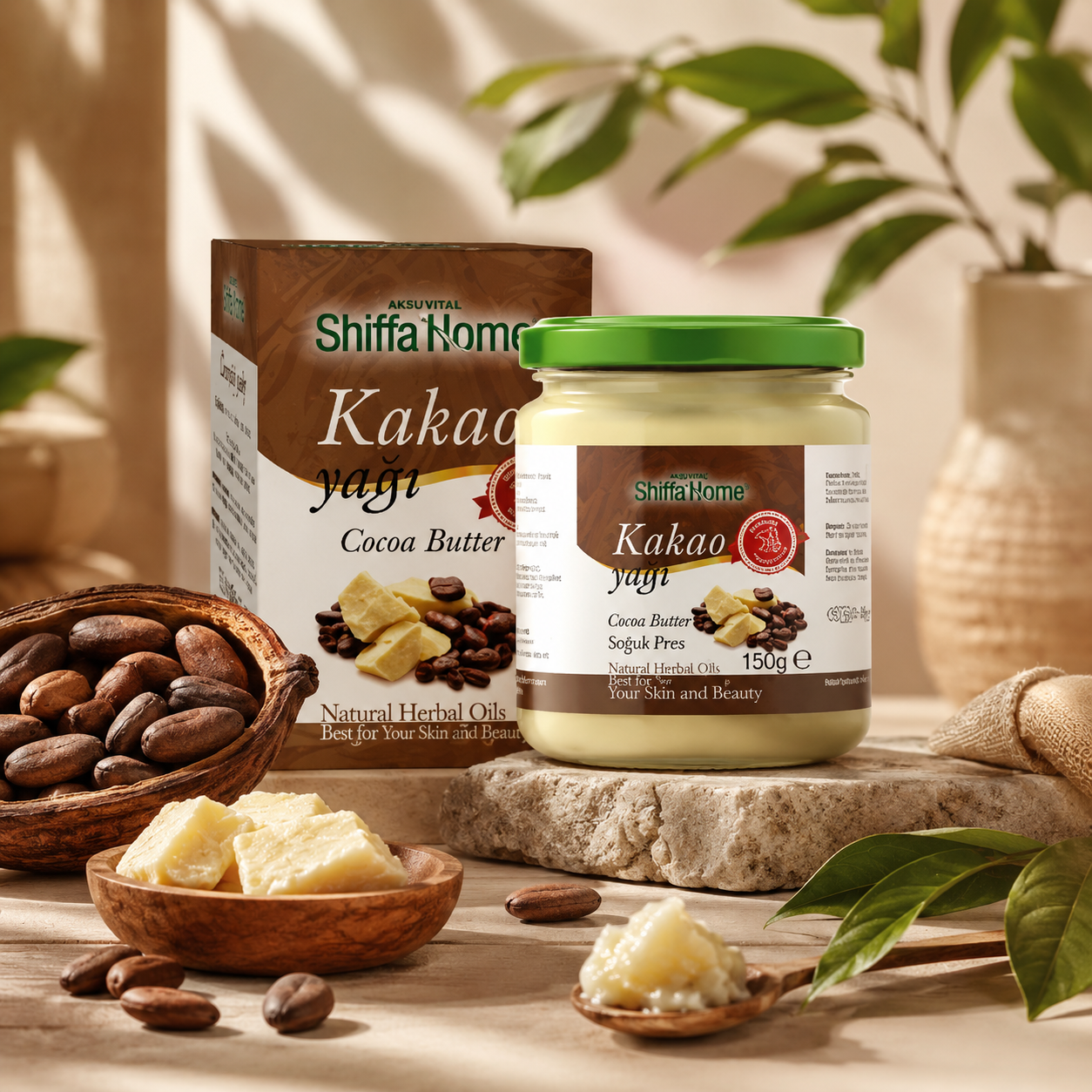 Kakao Oil (Cocoa Butter) – Hidratim dhe Kujdes Natyral për Lëkurën