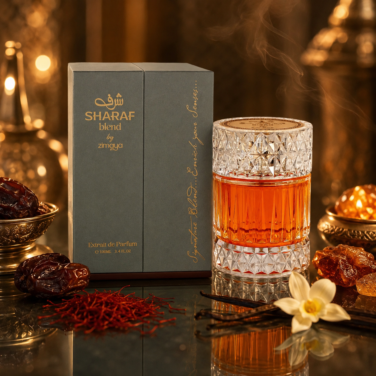 Sharaf Blend Zimaya – Extrait de Parfum 100ml