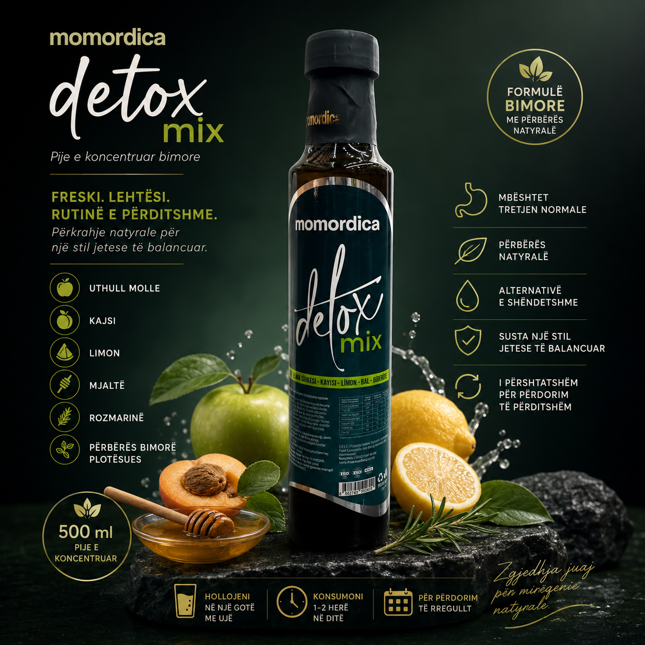 Momordica Detox Mix - Detoksifiko Organizmin Natyrshëm