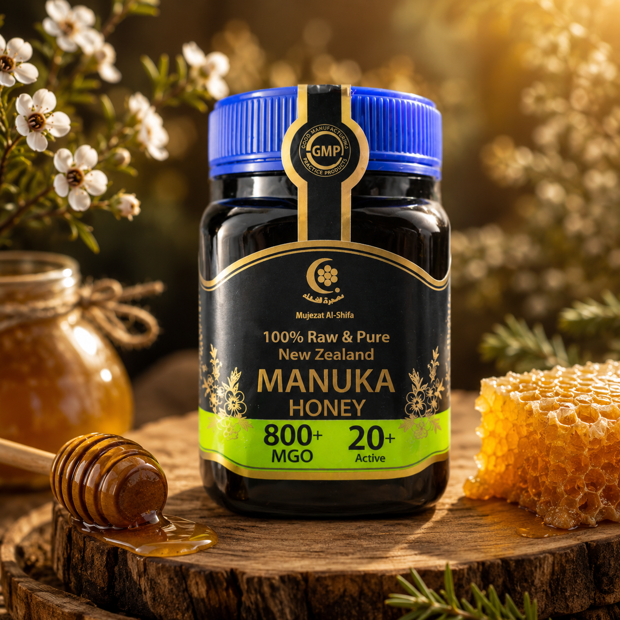 Manuka Honey MGO 800+ (Active 20+) – Fuqia Maksimale e Natyrës nga Zelanda e Re